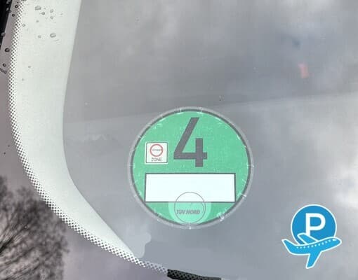 Milieusticker Duitsland